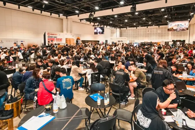 Packed hall at Home Fest, Singapore's biggest home event