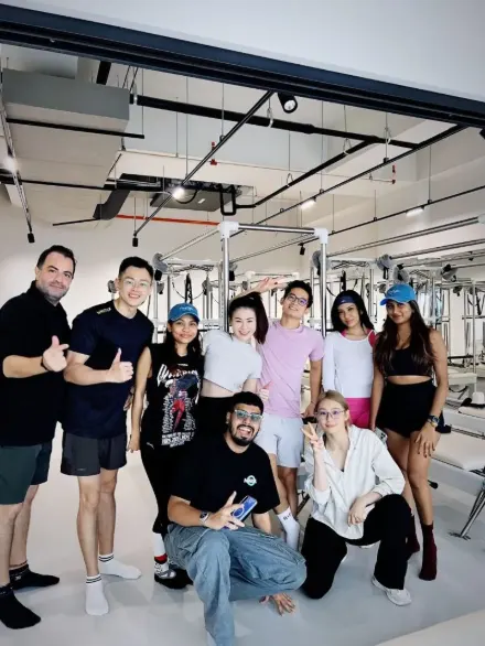Social Jet team at a wellness campaign activation